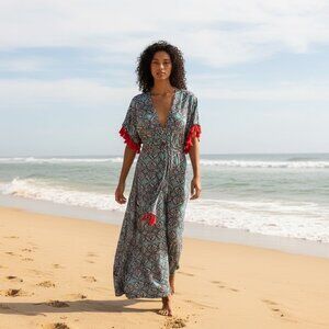 NWT Anthropologie Bohemian Maxi Dress, 2